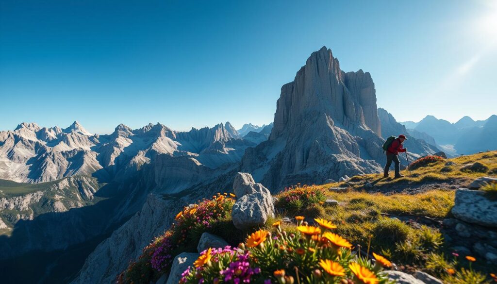 Bergsteigen in den Dolomiten Bergsteigen in den Dolomiten