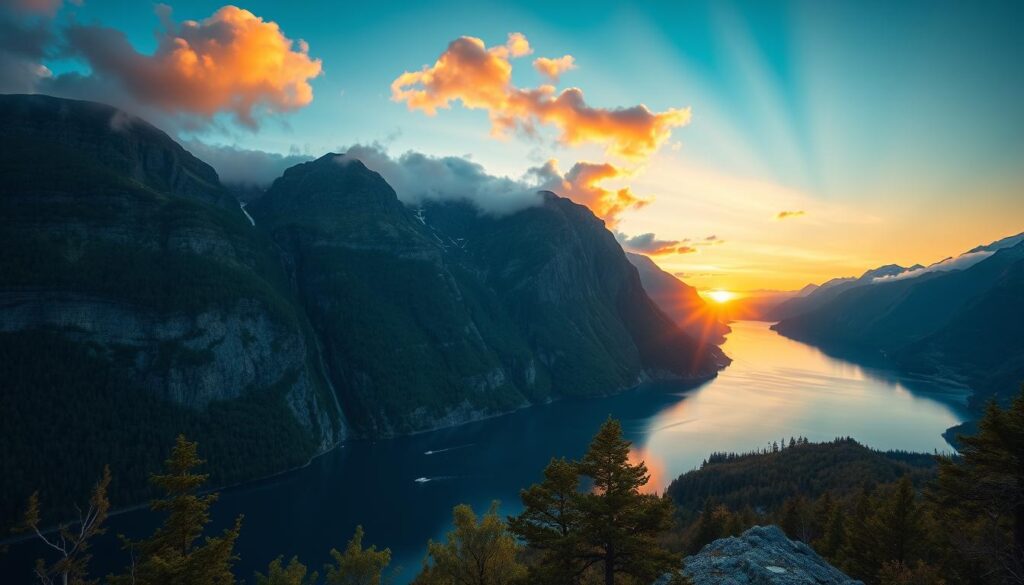 Fjorde in Norwegen
