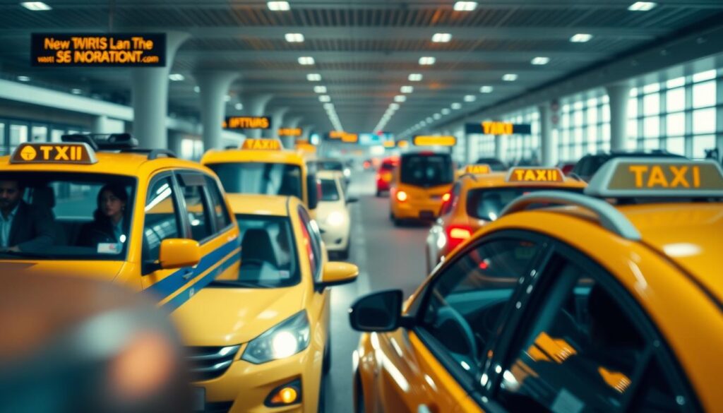 Flughafen-Transport
