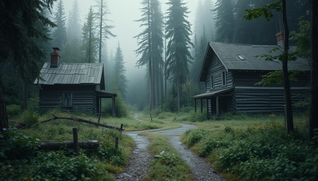 Lost Places Menschenleeres Dorf in Kanada