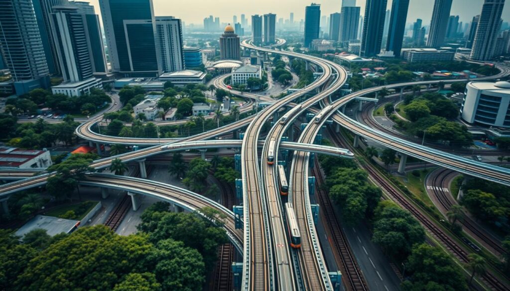 MRT Netzwerk Singapur