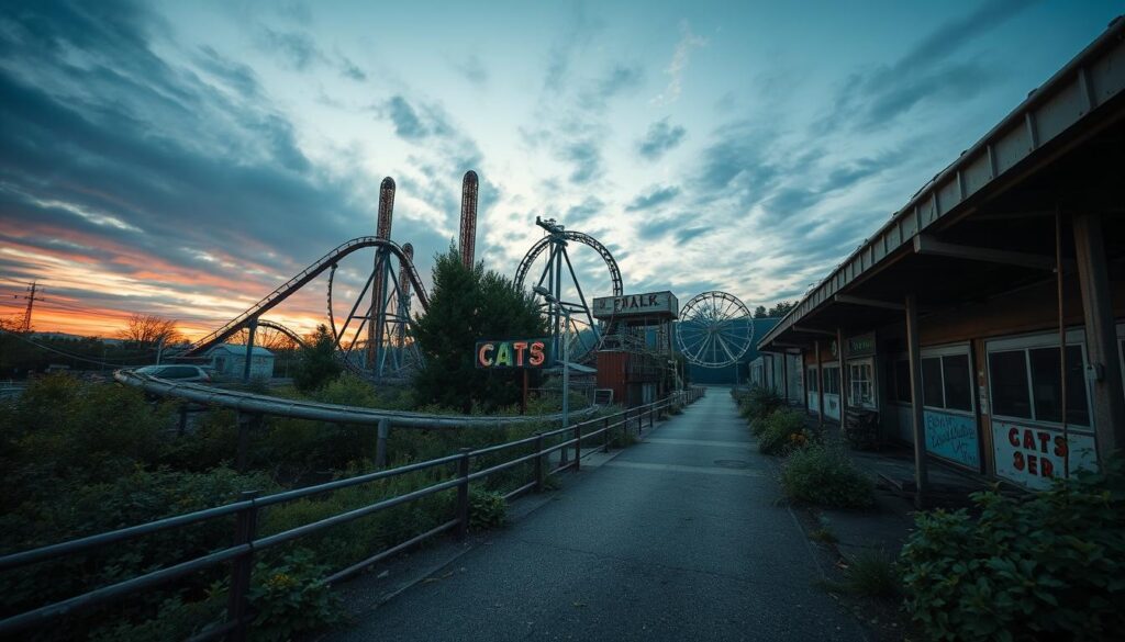 Verlassener Freizeitpark Fotografie Verlassener Freizeitpark Fotografie
