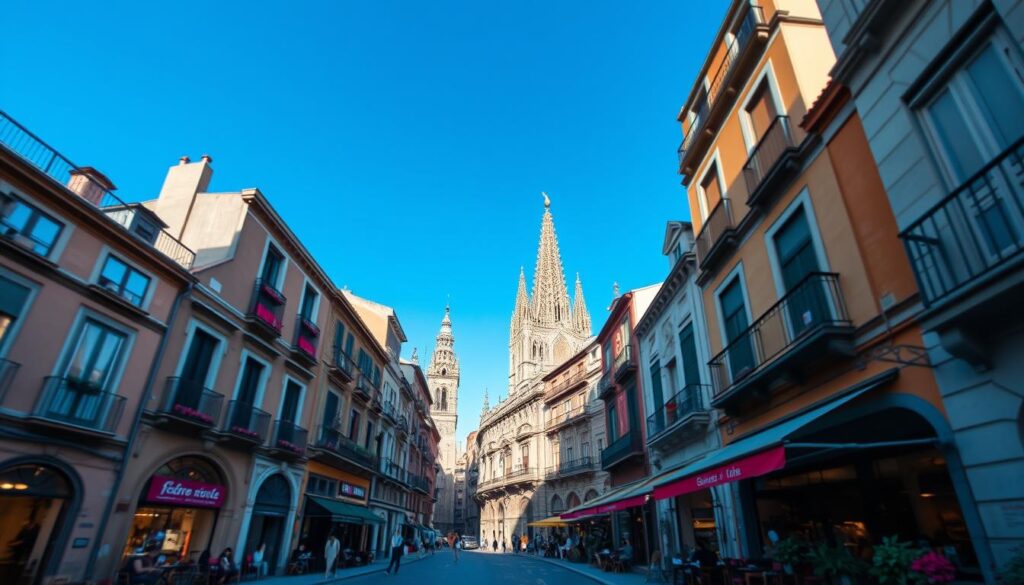Altstadt Barcelona Panorama