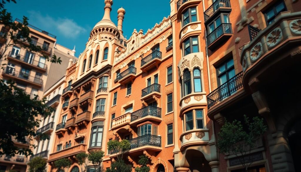 Modernistische Architektur in Barcelona