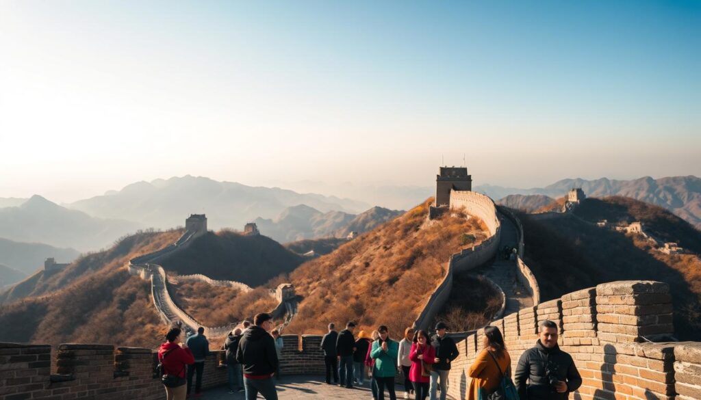 Chinesische Mauer Tourismus