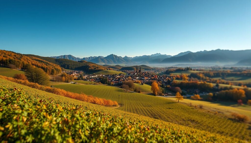 Elsässer Weinstraße Panorama