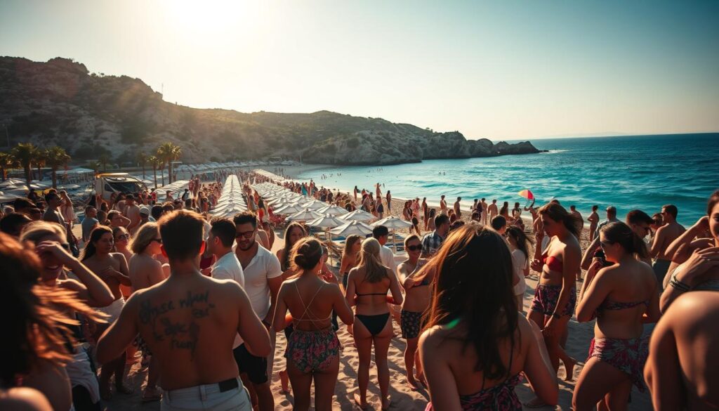 Jale Strand Partyszene