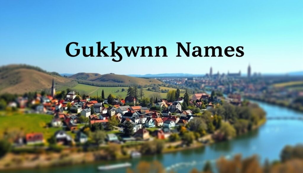 Lustige Städtenamen