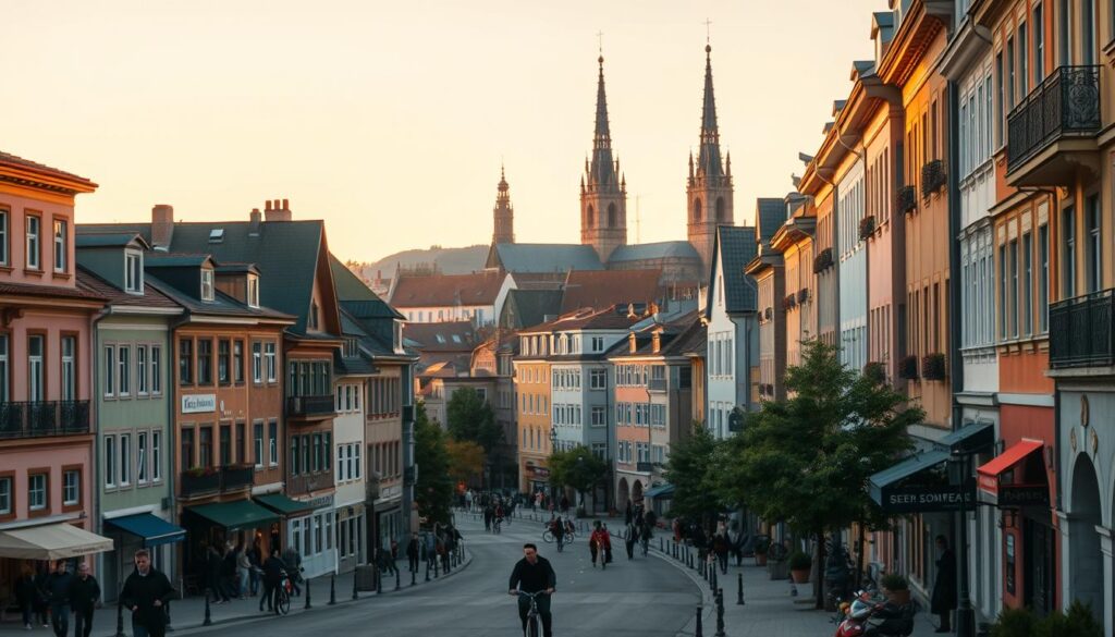 München Stadtviertel Panorama