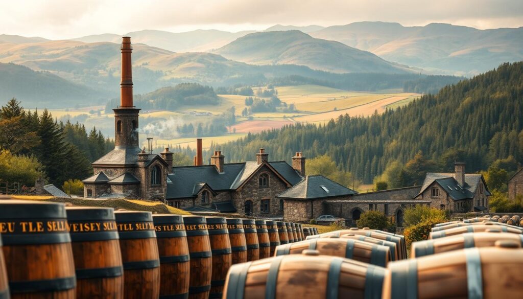 Schottische Whisky-Brennereien