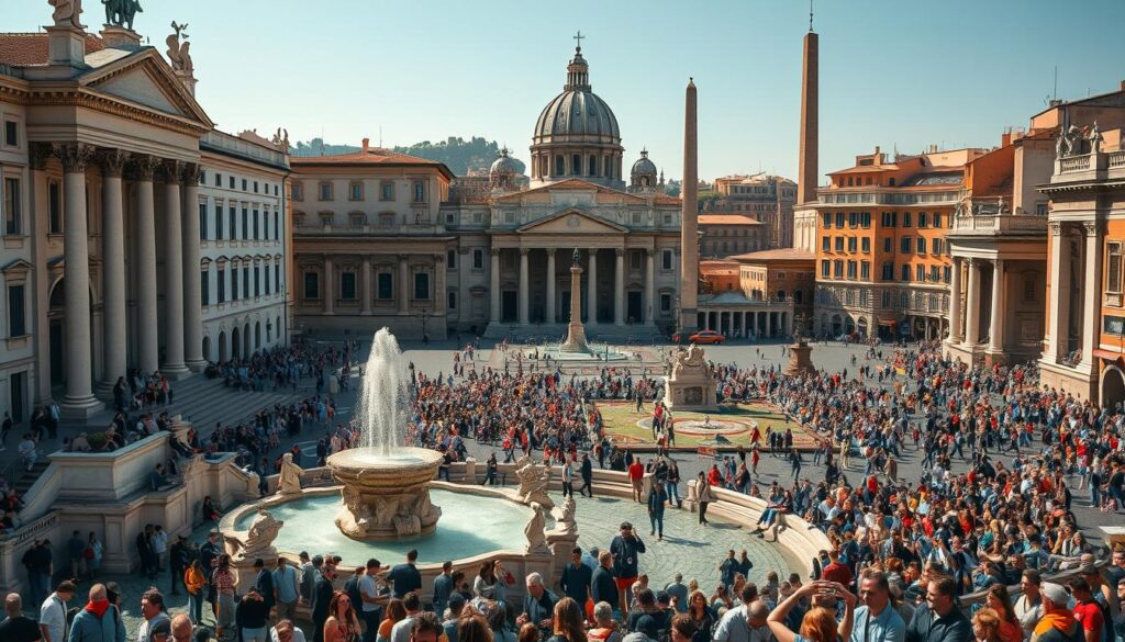 Rom Touristenattraktionen Besucherzahlen