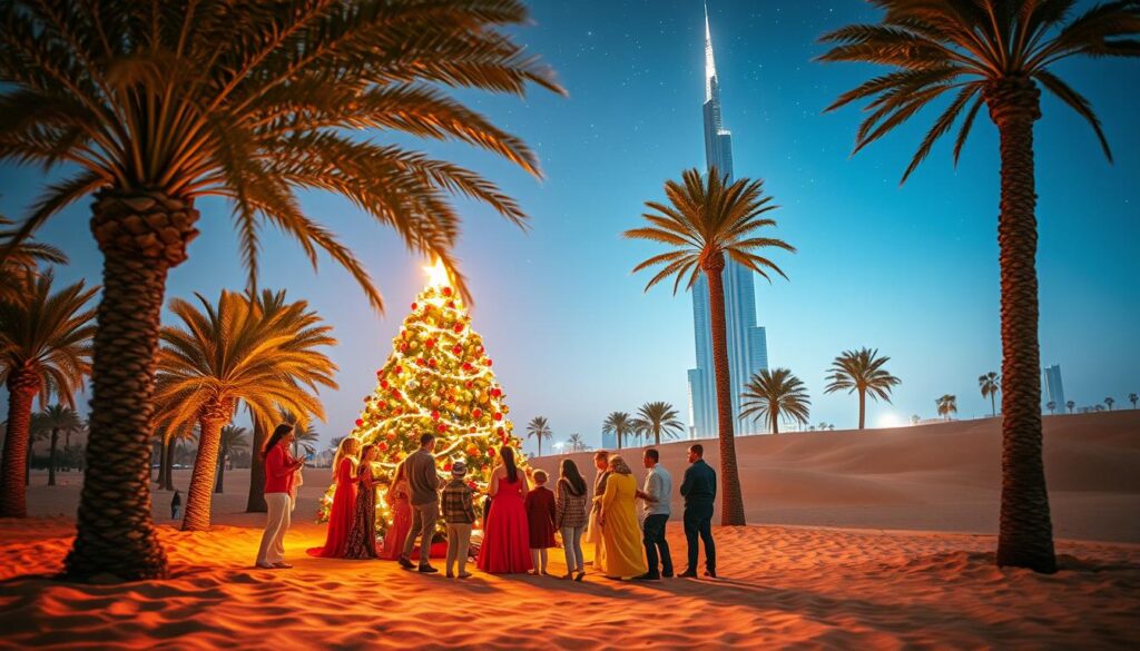 Dubai Weihnachten