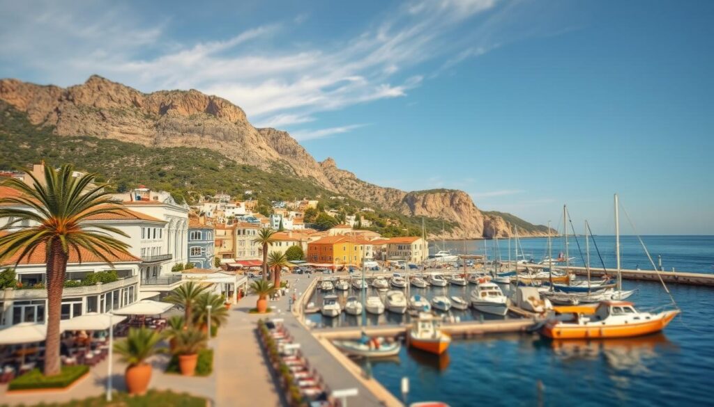 Olbia Sardinien Stadtansicht