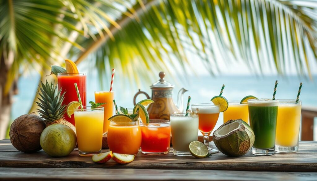 Traditionelle Malediven Getränke