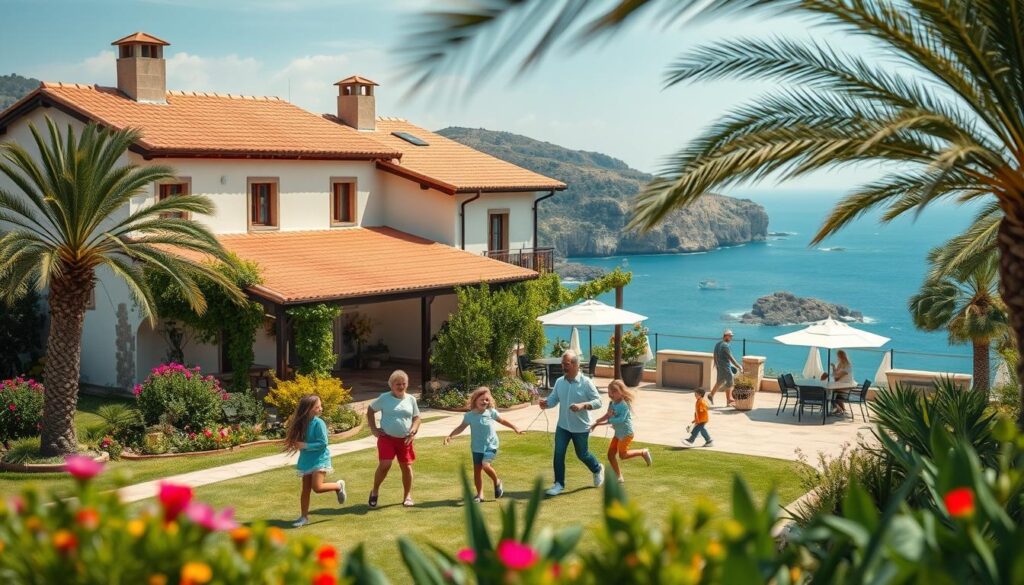 Kinderhotels Sardinien Familienunterkunft