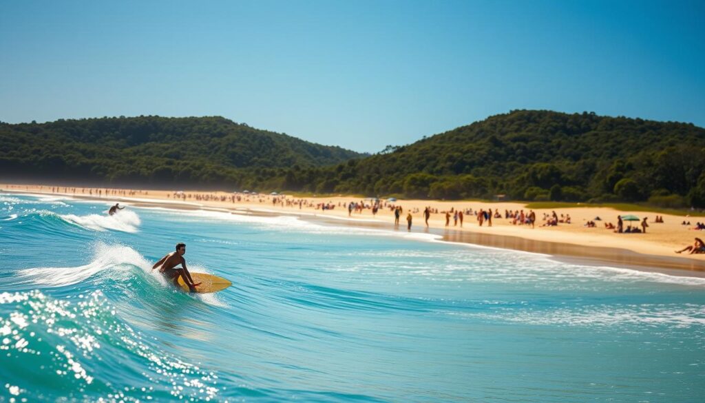 Noosa Main Beach Surf und Strand Noosa Main Beach Surf und Strand