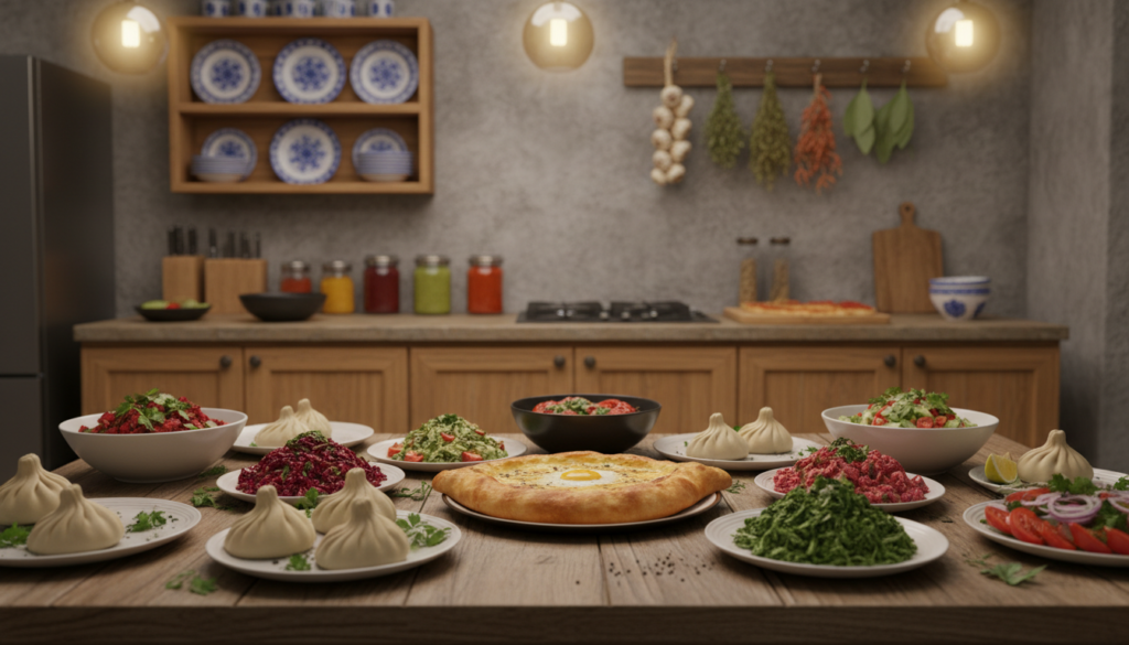 Georgische Küche Inspiration und Rezepte