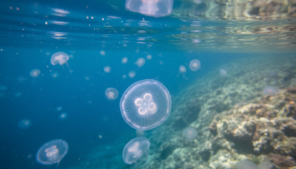 Quallen Mittelmeer