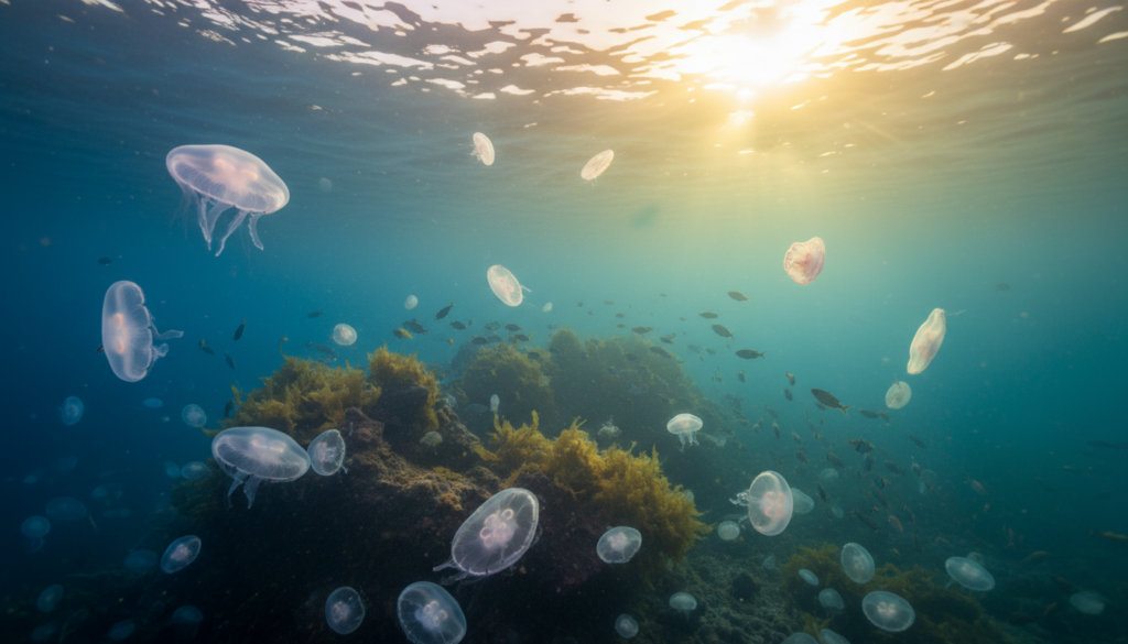 regionale Quallenverteilung Mittelmeer regionale Quallenverteilung Mittelmeer