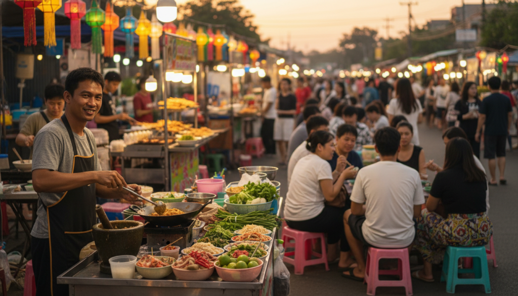 thailändische küche street food