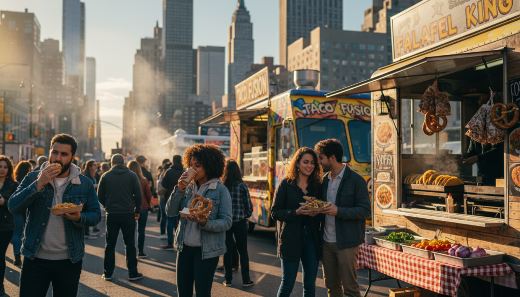 Street Food und lokale Spezialitäten New York