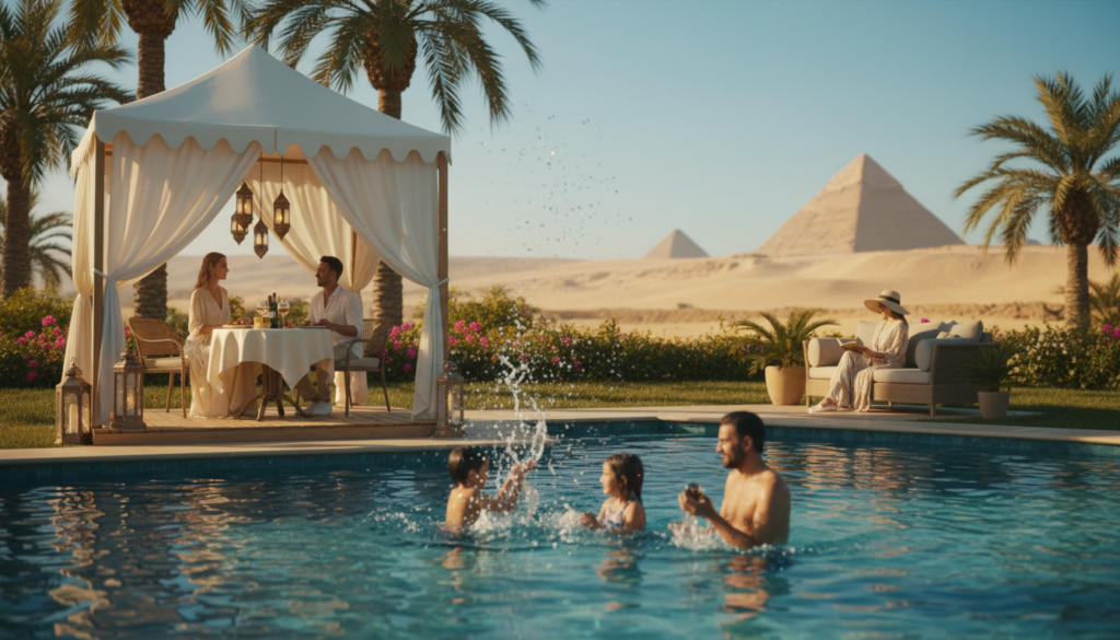 familien paare alleinreisende hotels ägypten