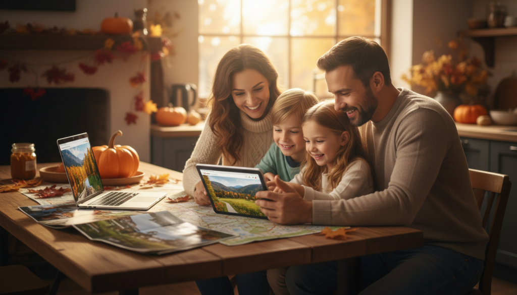 Herbstferien Urlaub mit Kindern