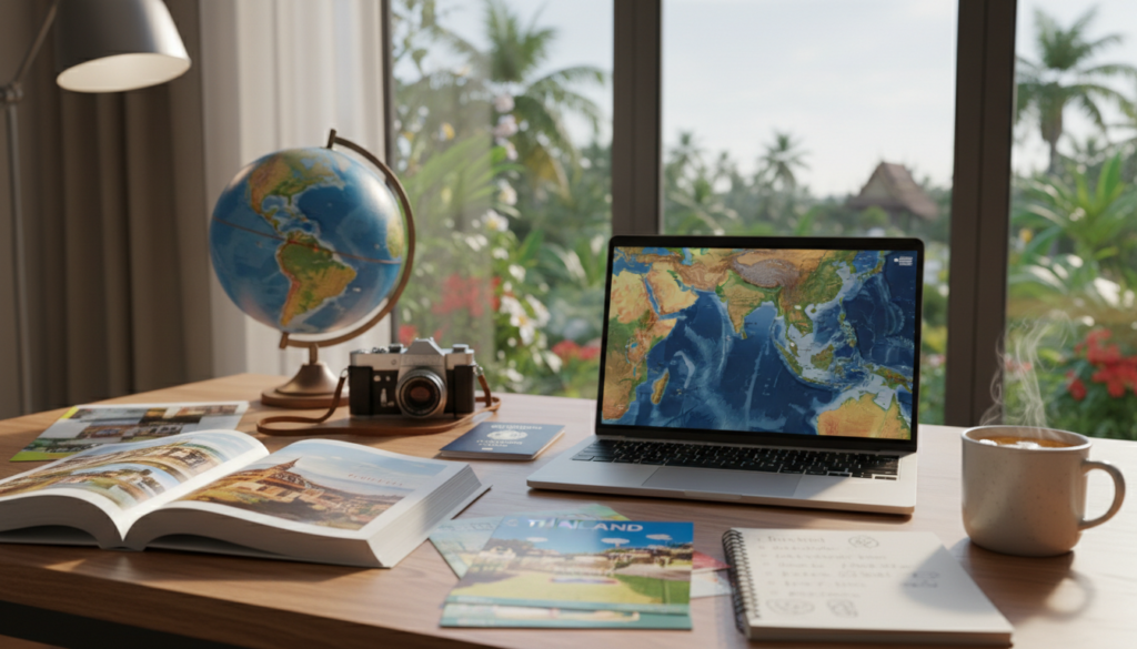 Planung Organisation Thailand Reise 2026