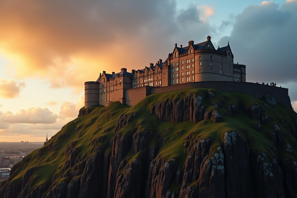 edinburgh castle reise-Titel